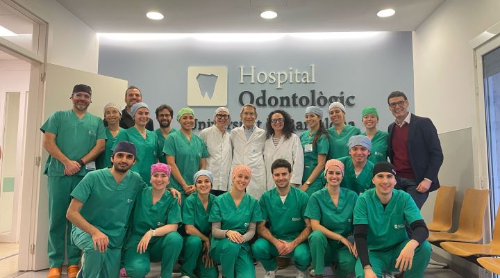 El Hospital Odontològic UB recibe la visita del Dr. Paul Levi, profesor de la Harvard School of Dental Medicine.